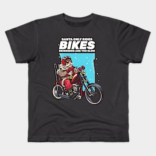 Santa Rider Kids T-Shirt